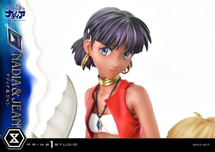 Prime 1 Studio Nadia and Jean Nadia The Secret of Blue Water Statue Concept Masterline Bonus Version 1 6 Scale 35 cm