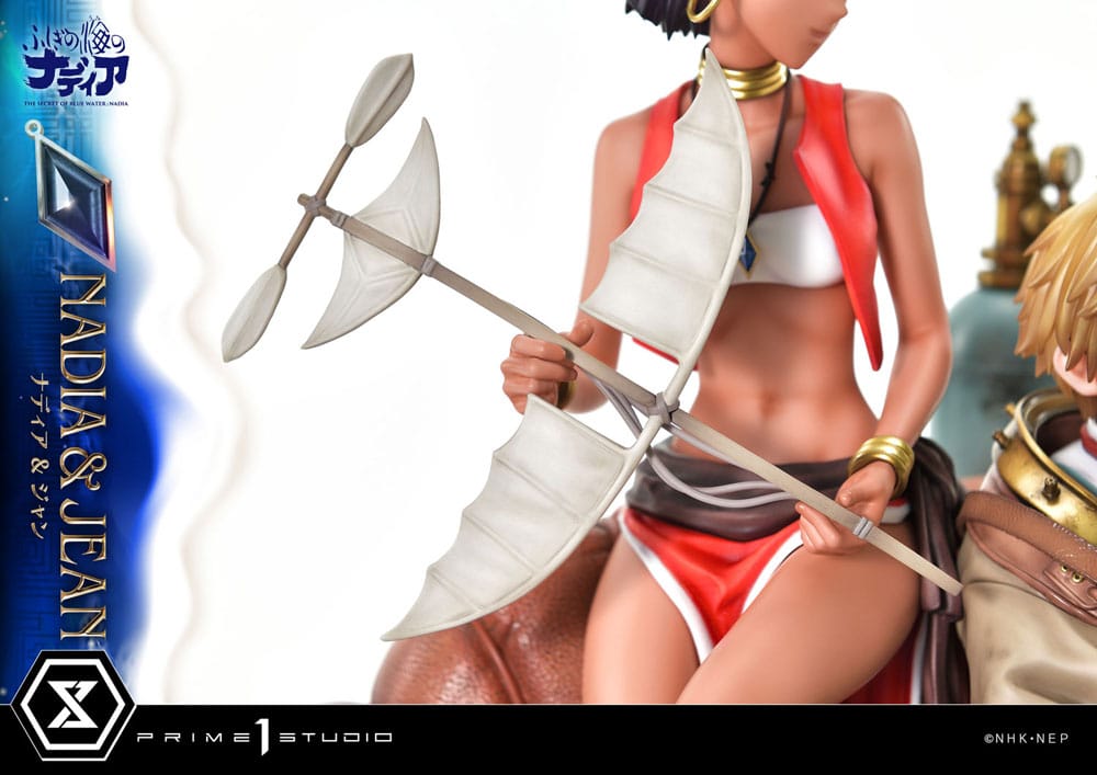 Prime 1 Studio Nadia and Jean Nadia The Secret of Blue Water Statue Concept Masterline Bonus Version 1 6 Scale 35 cm