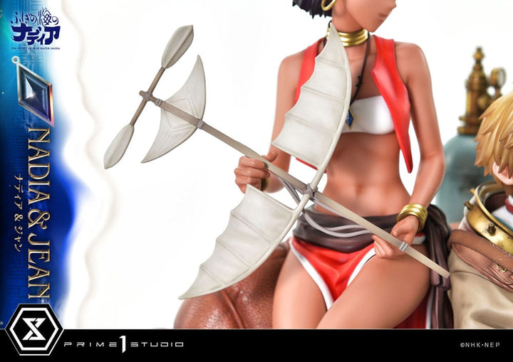 Prime 1 Studio Nadia and Jean Nadia The Secret of Blue Water Statue Concept Masterline Bonus Version 1 6 Scale 35 cm