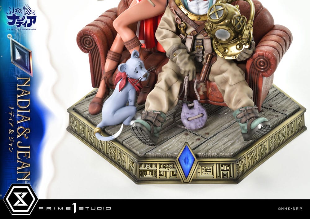 Prime 1 Studio Nadia and Jean Nadia The Secret of Blue Water Statue Concept Masterline Bonus Version 1 6 Scale 35 cm