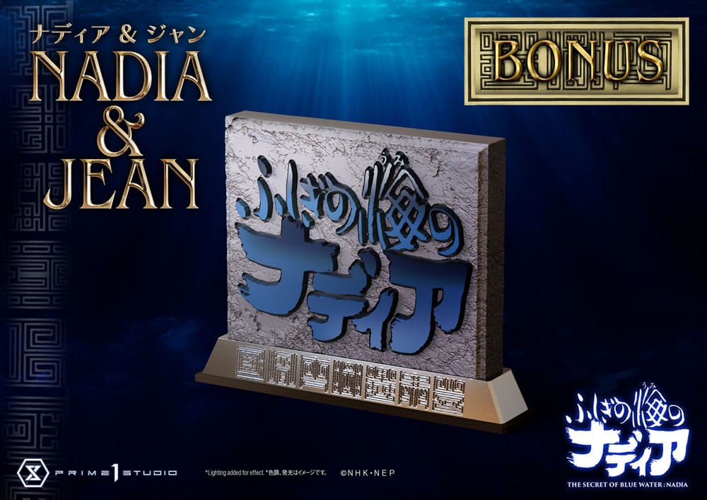 Prime 1 Studio Nadia and Jean Nadia The Secret of Blue Water Statue Concept Masterline Bonus Version 1 6 Scale 35 cm