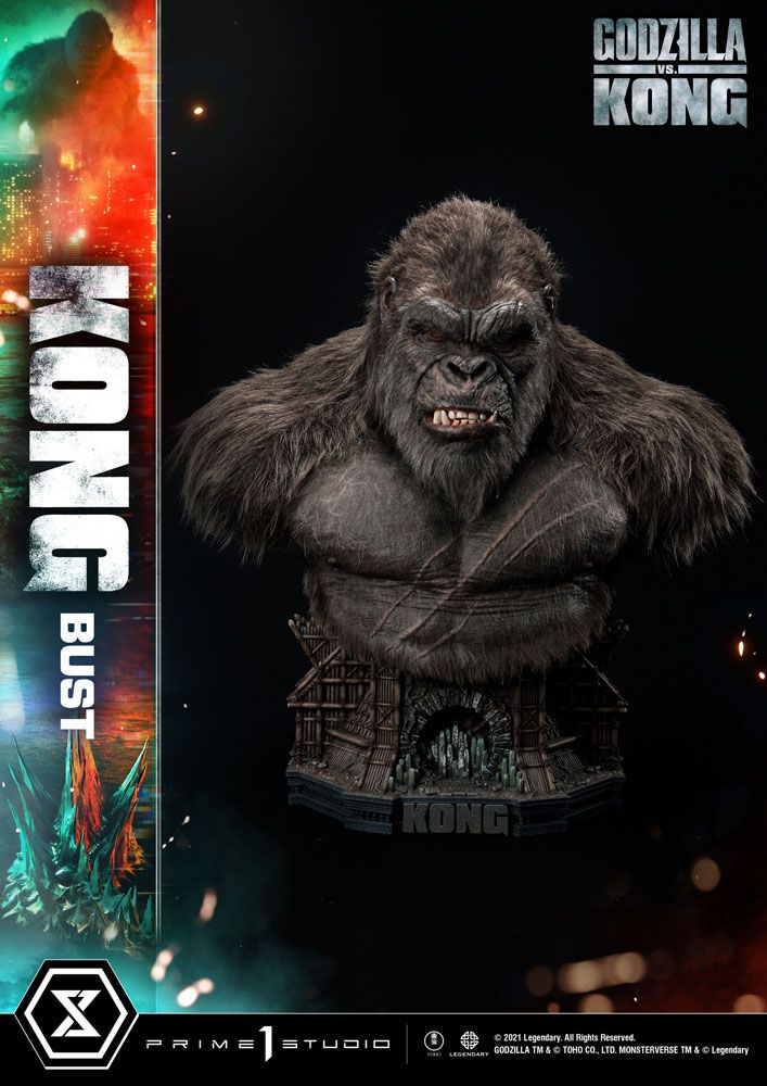 Prime 1 Studio Godzilla vs Kong Kong 26" Bust