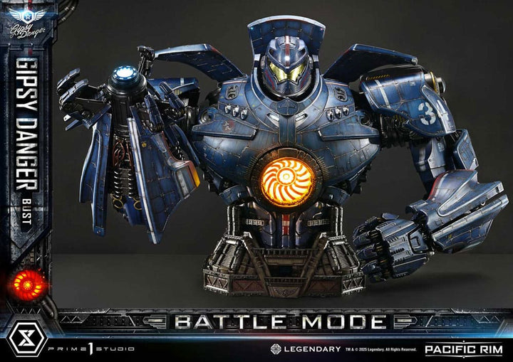 Pacific Rim Gipsy Danger Battle Mode Life Size Bust 75 cm