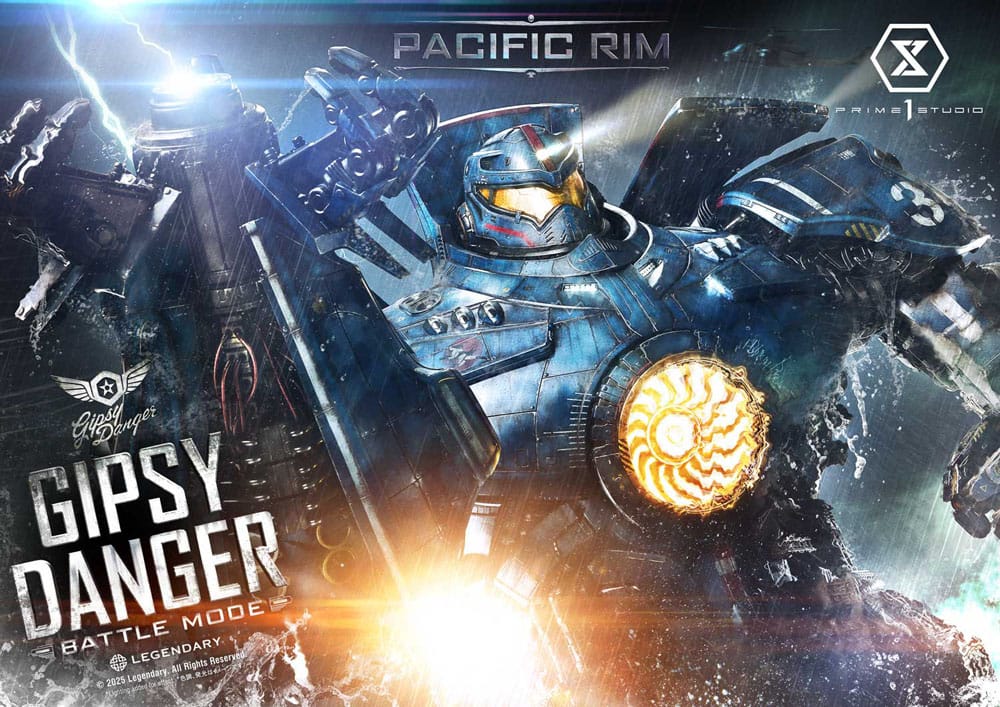 Pacific Rim Gipsy Danger Battle Mode Life Size Bust 75 cm
