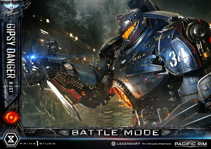 Pacific Rim Gipsy Danger Battle Mode Life Size Bust 75 cm