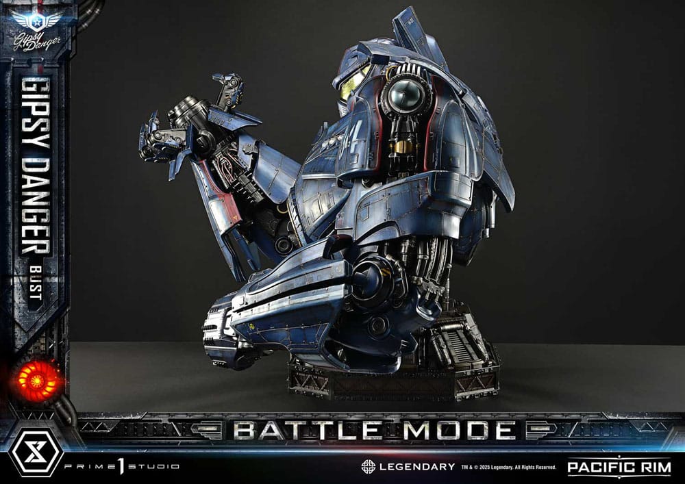 Pacific Rim Gipsy Danger Battle Mode Life Size Bust 75 cm