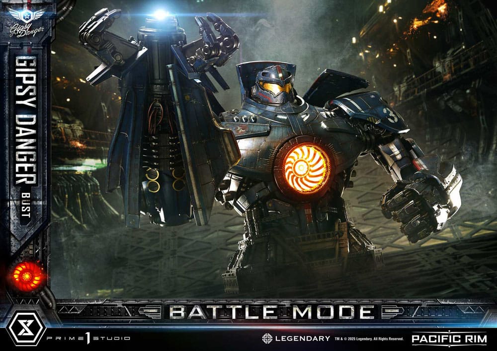 Pacific Rim Gipsy Danger Battle Mode Life Size Bust 75 cm