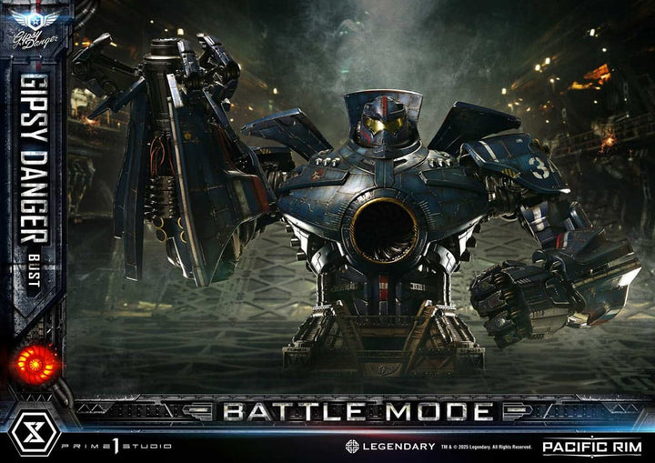 Pacific Rim Gipsy Danger Battle Mode Life Size Bust 75 cm