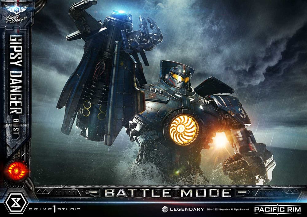 Pacific Rim Gipsy Danger Battle Mode Life Size Bust 75 cm