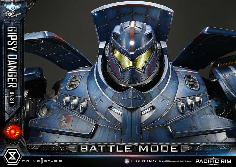 Pacific Rim Gipsy Danger Battle Mode Life Size Bust 75 cm