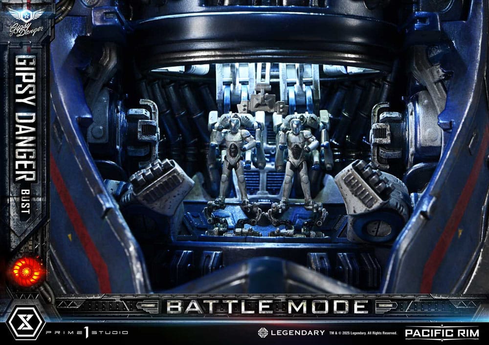 Pacific Rim Gipsy Danger Battle Mode Life Size Bust 75 cm