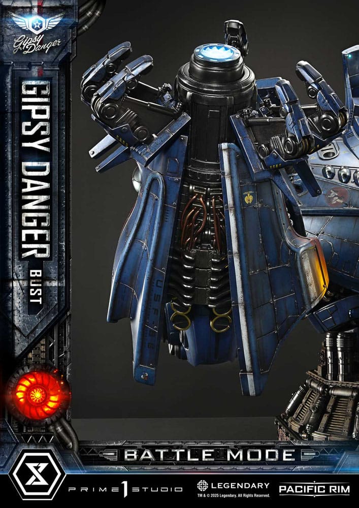 Pacific Rim Gipsy Danger Battle Mode Life Size Bust 75 cm