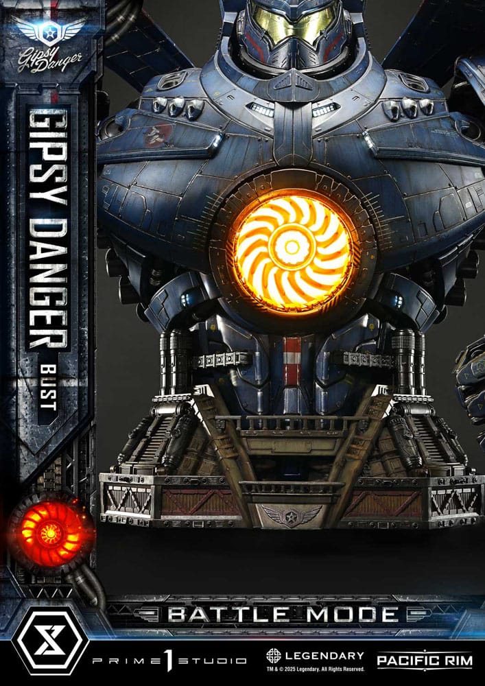 Pacific Rim Gipsy Danger Battle Mode Life Size Bust 75 cm