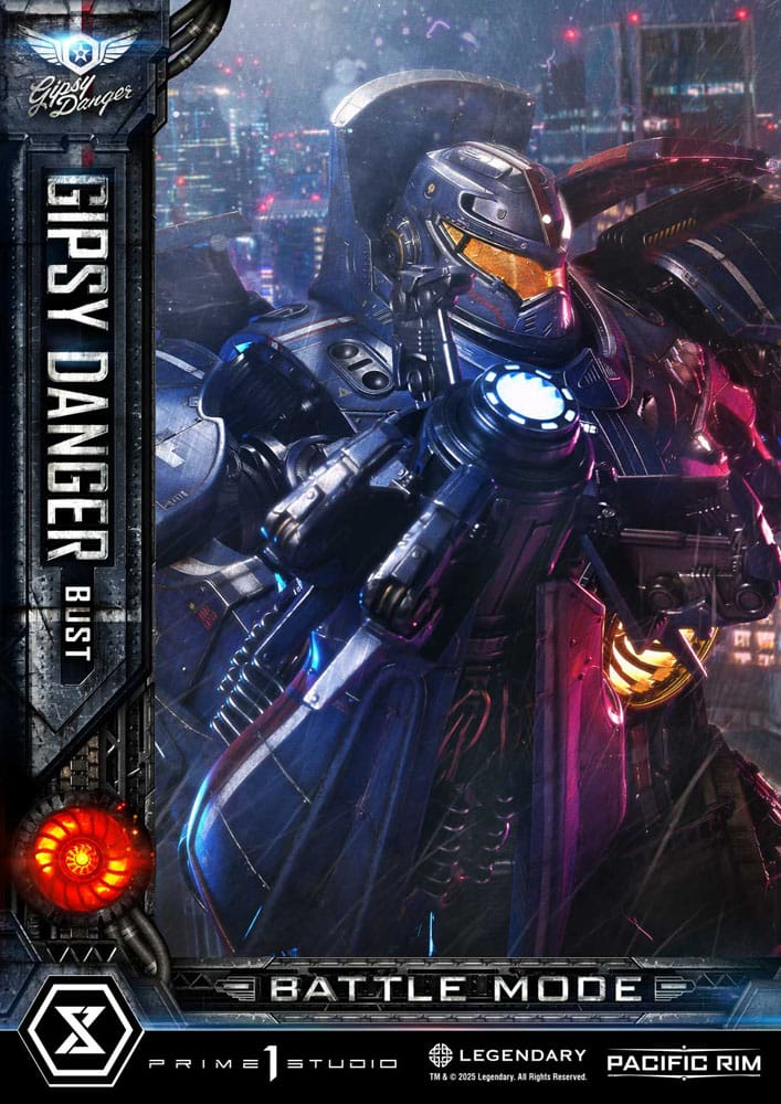 Pacific Rim Gipsy Danger Battle Mode Life Size Bust 75 cm