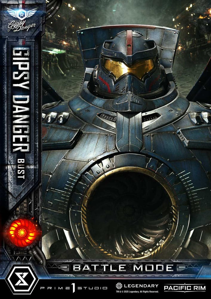 Pacific Rim Gipsy Danger Battle Mode Life Size Bust 75 cm