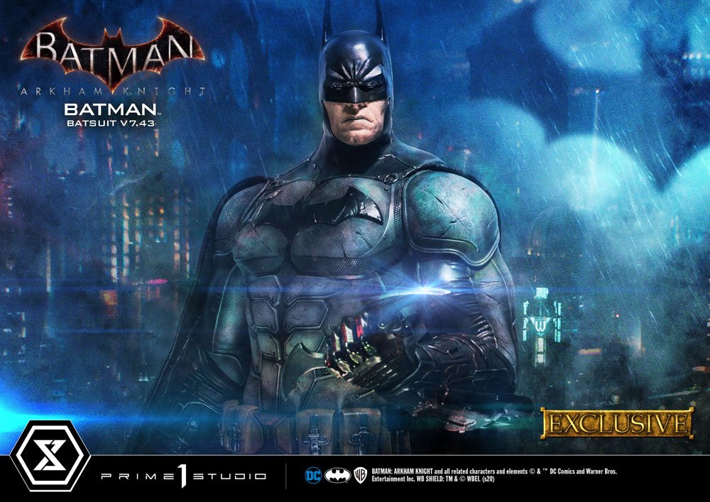 Batman Arkham Knight Museum Masterline Batman (Batsuit V7.43) Statue