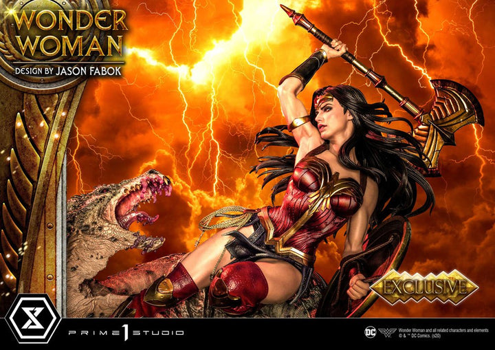 Wonder Woman Museum Masterline Wonder Woman Vs. Hydra 1/3 Scale Exclusive Statue