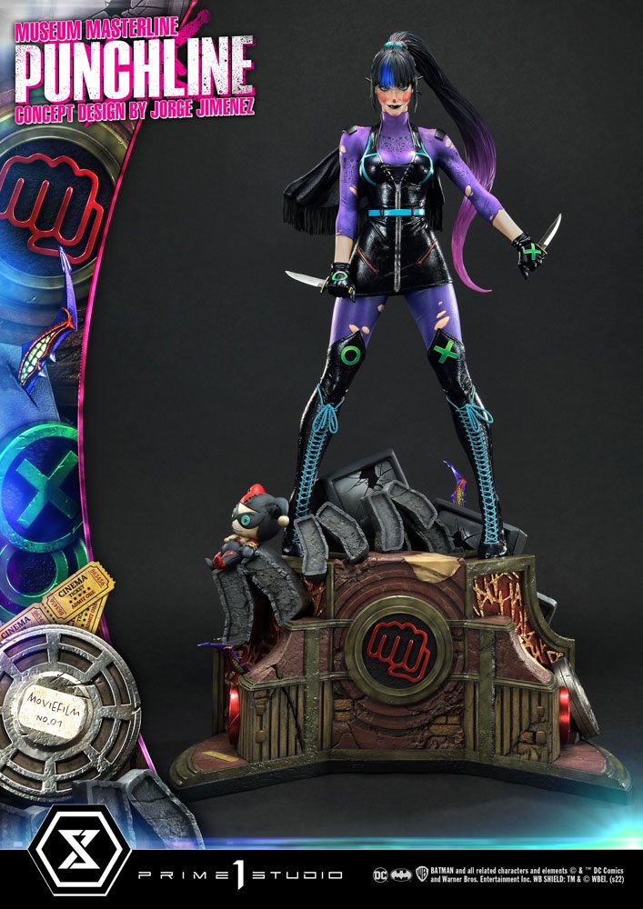 DC Comics Punchline Statue Jorge Jimenez Design 85 cm
