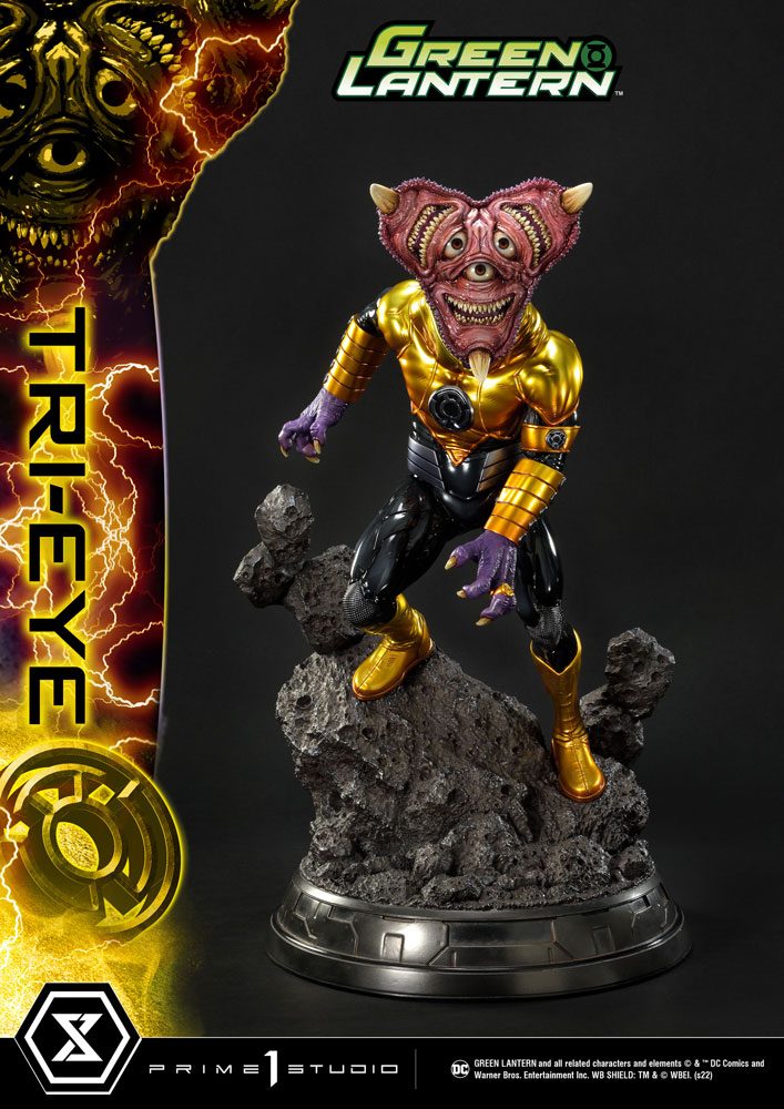 DC Comics Sinestro Corps Tri Eye Statue 54 cm