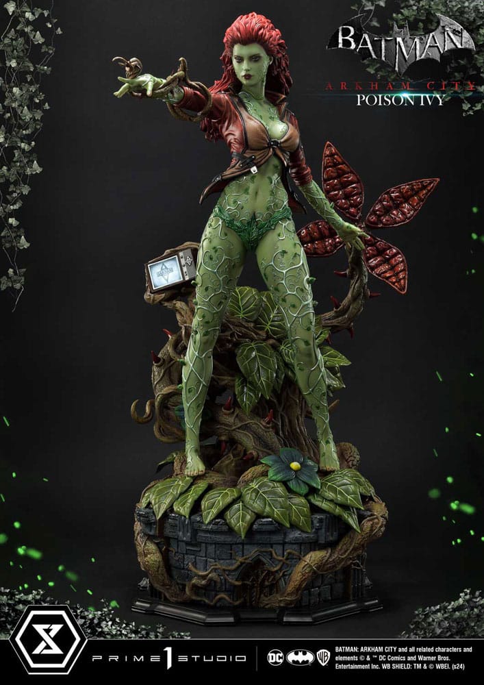 Batman Poison Ivy Statue Batman Arkham City Museum Masterline 80 cm