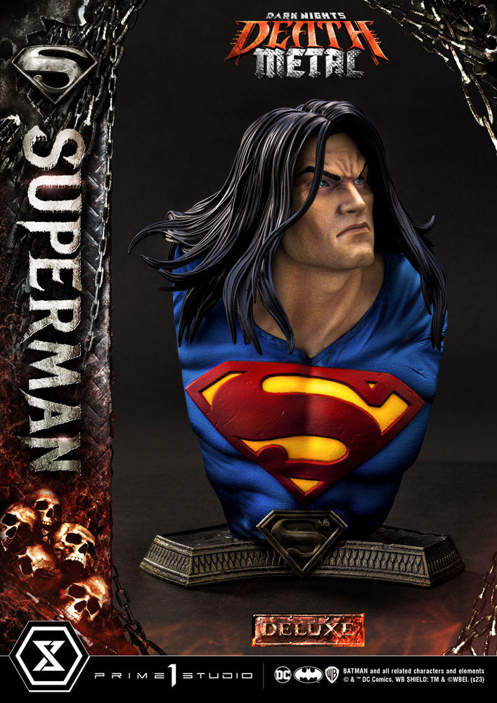 Dark Nights Death Metal Superman Statue Deluxe Version 94 cm