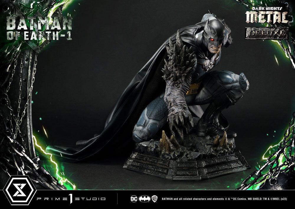 Dark Knights Metal Batman Of Earth One Statue Deluxe Version 43 cm