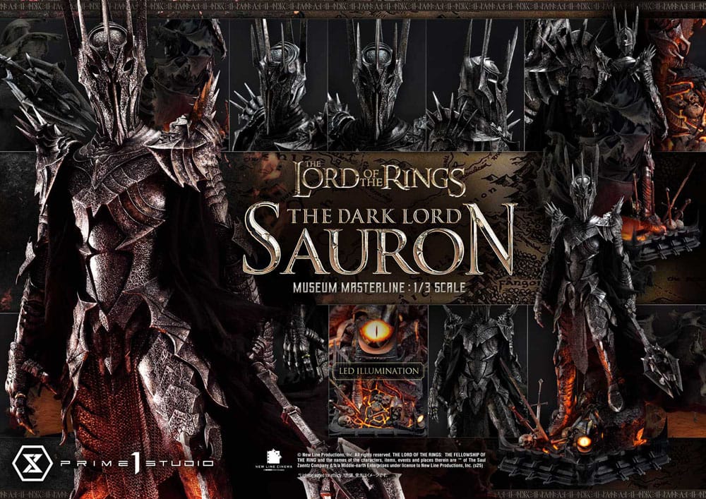 The Lord of the Rings Museum Masterline The Dark Lord Sauron 1/3 Scale Statue