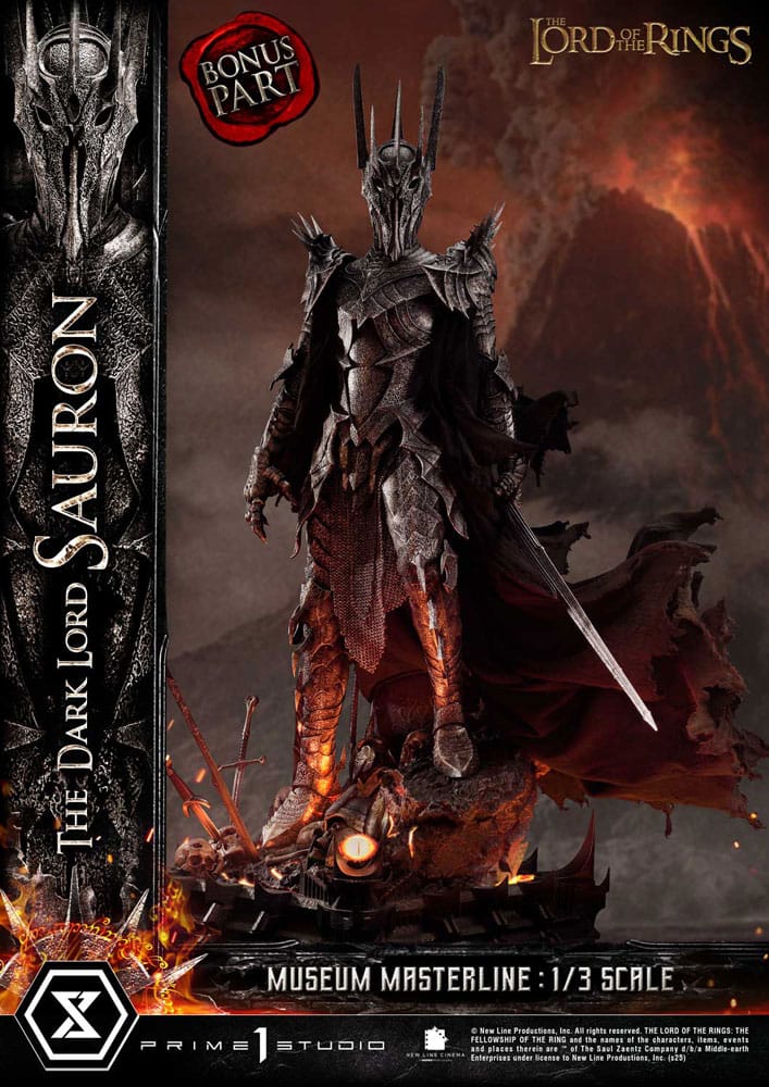 The Lord of the Rings Museum Masterline The Dark Lord Sauron (Bonus Version) 1/3 Scale Limited Edition Statue