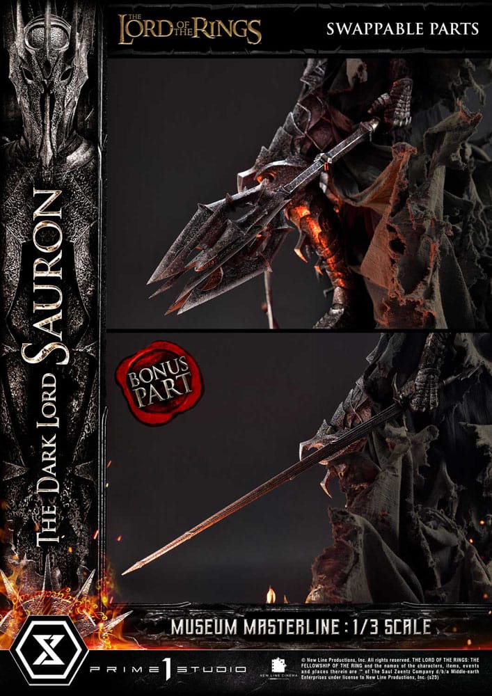 The Lord of the Rings Museum Masterline The Dark Lord Sauron (Bonus Version) 1/3 Scale Limited Edition Statue