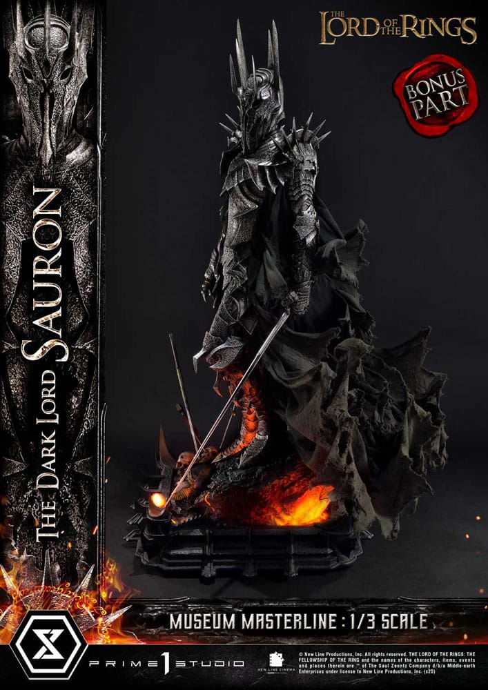 The Lord of the Rings Museum Masterline The Dark Lord Sauron (Bonus Version) 1/3 Scale Limited Edition Statue