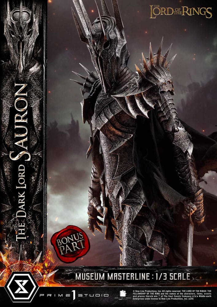 The Lord of the Rings Museum Masterline The Dark Lord Sauron (Bonus Version) 1/3 Scale Limited Edition Statue