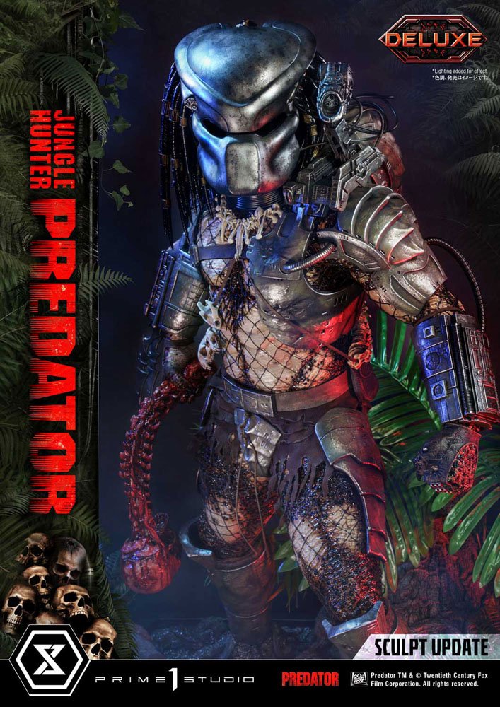 Prime 1 Studio Predator Museum Masterline Jungle Hunter Predator Deluxe Bonus Version Statue 1/3 Scale Statue