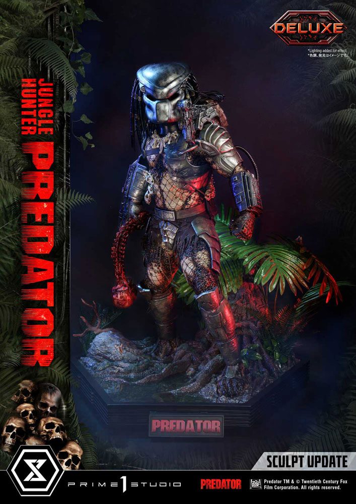 Prime 1 Studio Predator Museum Masterline Jungle Hunter Predator Deluxe Bonus Version Statue 1/3 Scale Statue