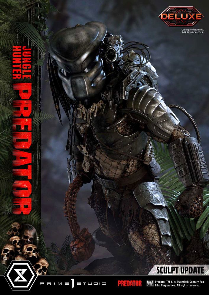 Prime 1 Studio Predator Museum Masterline Jungle Hunter Predator Deluxe Bonus Version Statue 1/3 Scale Statue