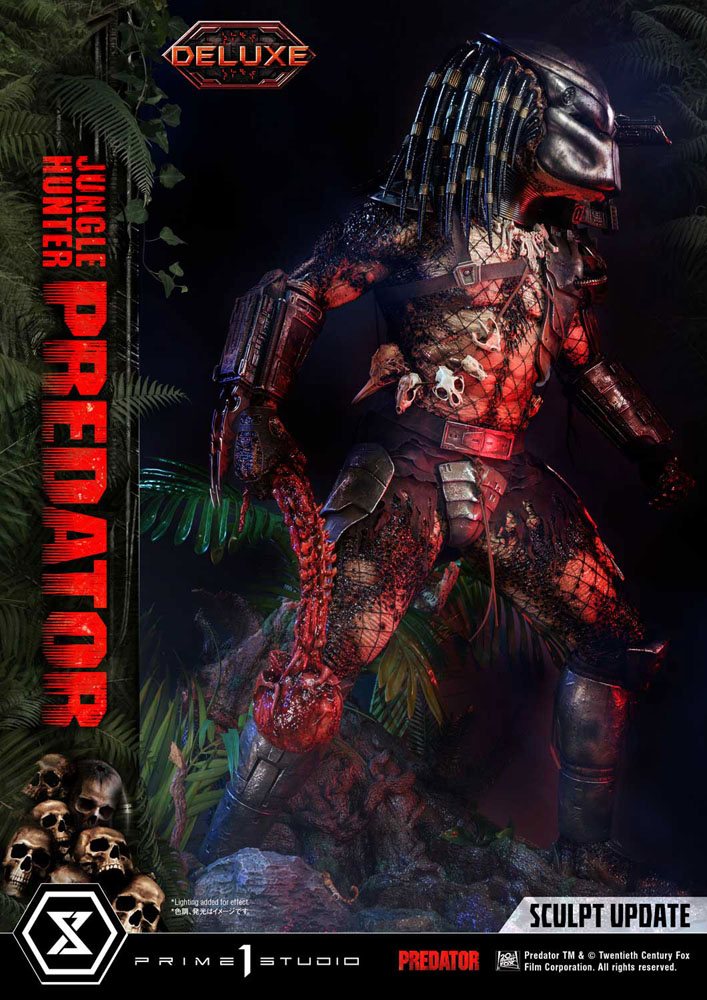 Prime 1 Studio Predator Museum Masterline Jungle Hunter Predator Deluxe Bonus Version Statue 1/3 Scale Statue