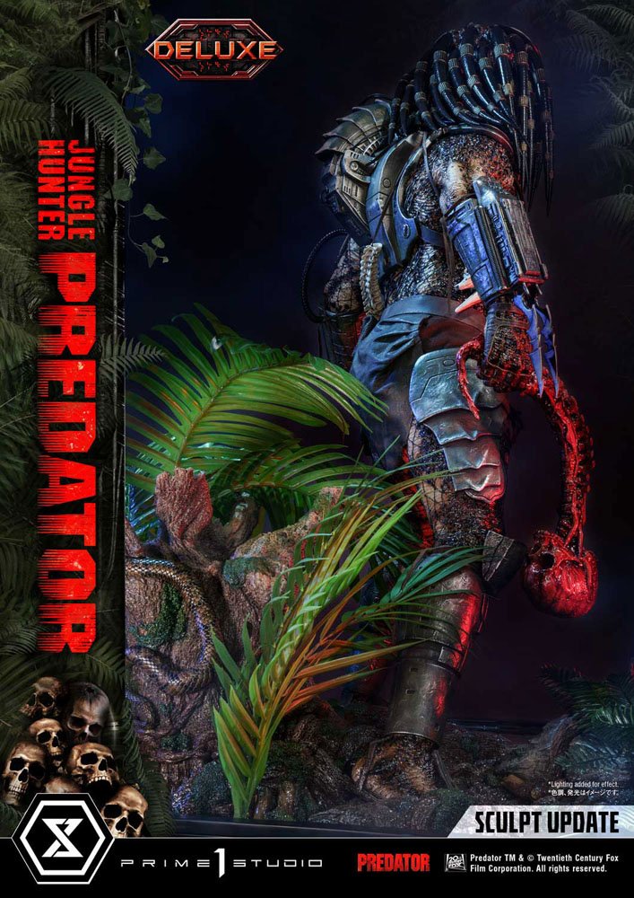 Prime 1 Studio Predator Museum Masterline Jungle Hunter Predator Deluxe Bonus Version Statue 1/3 Scale Statue
