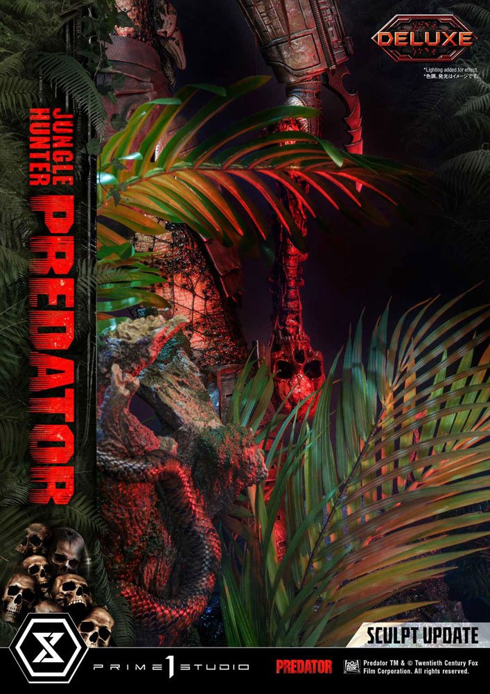 Prime 1 Studio Predator Museum Masterline Jungle Hunter Predator Deluxe Bonus Version Statue 1/3 Scale Statue