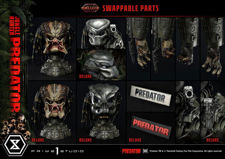 Prime 1 Studio Predator Museum Masterline Jungle Hunter Predator Deluxe Bonus Version Statue 1/3 Scale Statue