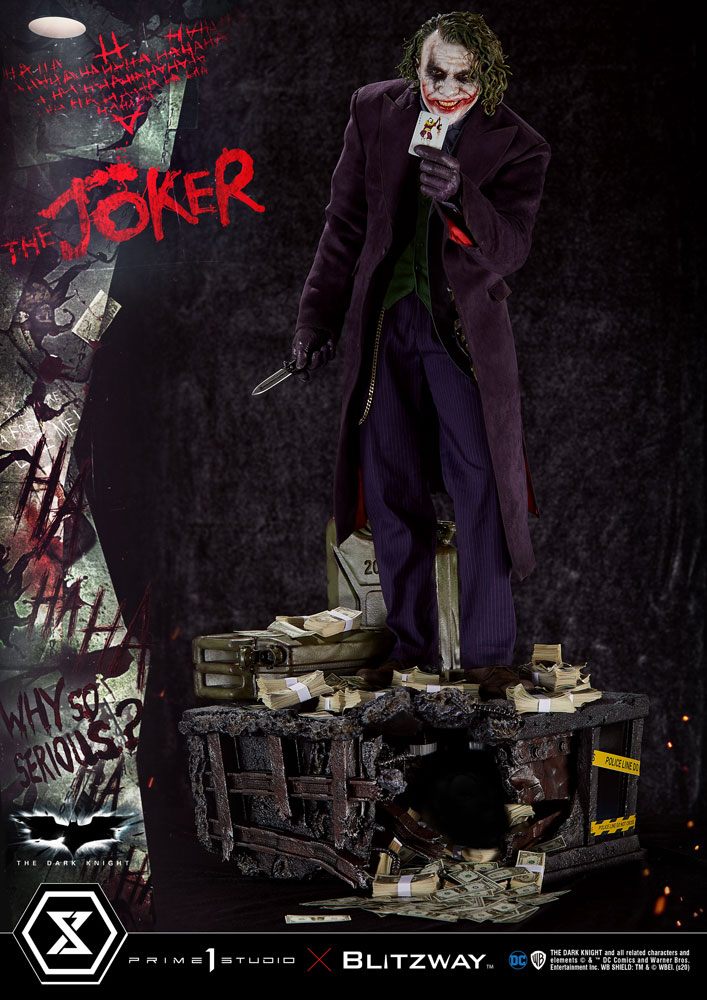 The Dark Knight The Joker Bonus Version Statue 72 cm