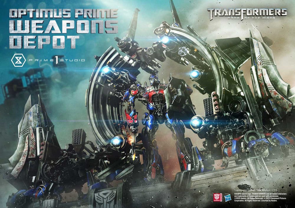 Transformers Dark of the Moon Optimus Prime Masterline Statue 127 cm