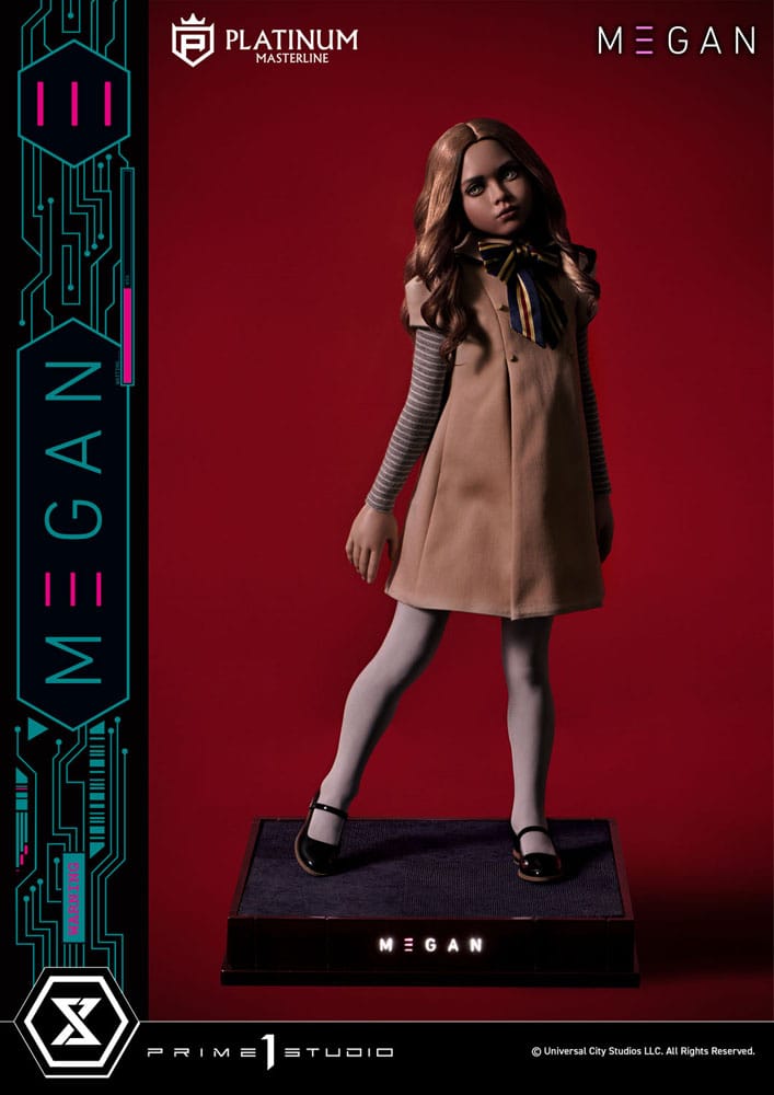 M3gan Platinum Masterline Series Statue 1/3 Scale 50 cm