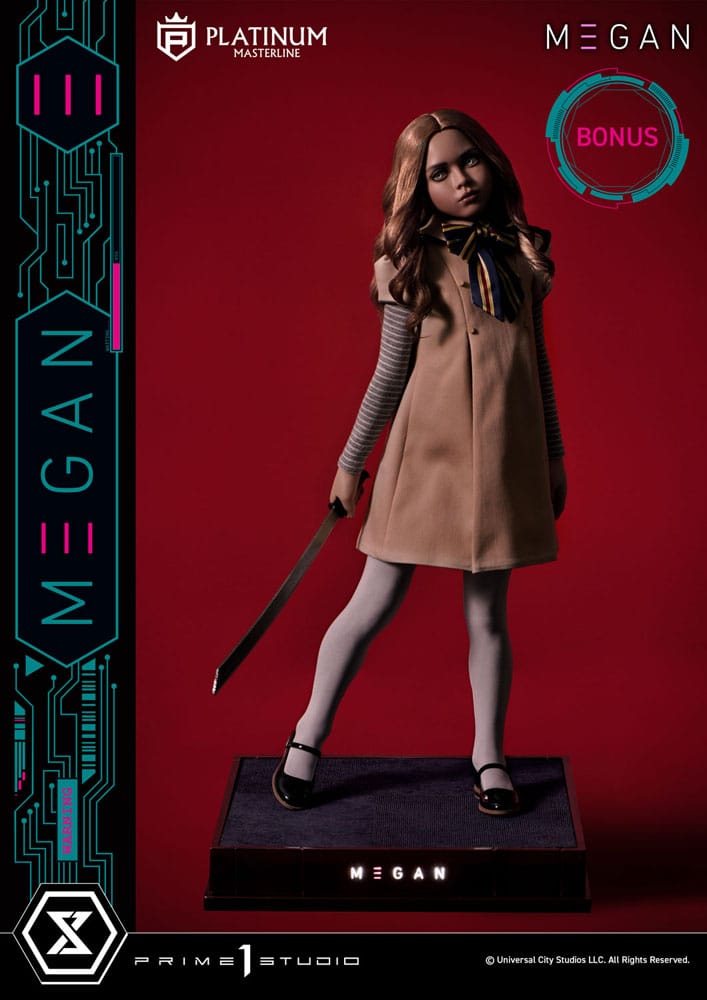 M3gan Platinum Masterline Series Statue 1/3 Scale 50 cm