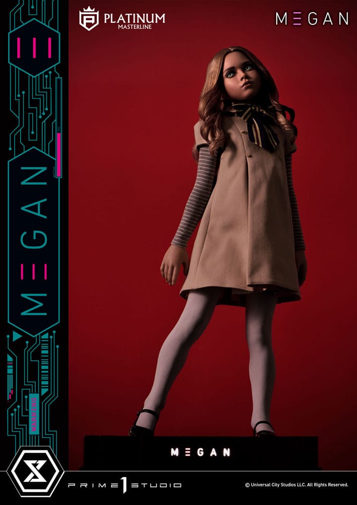 M3gan Platinum Masterline Series Statue 1/3 Scale 50 cm