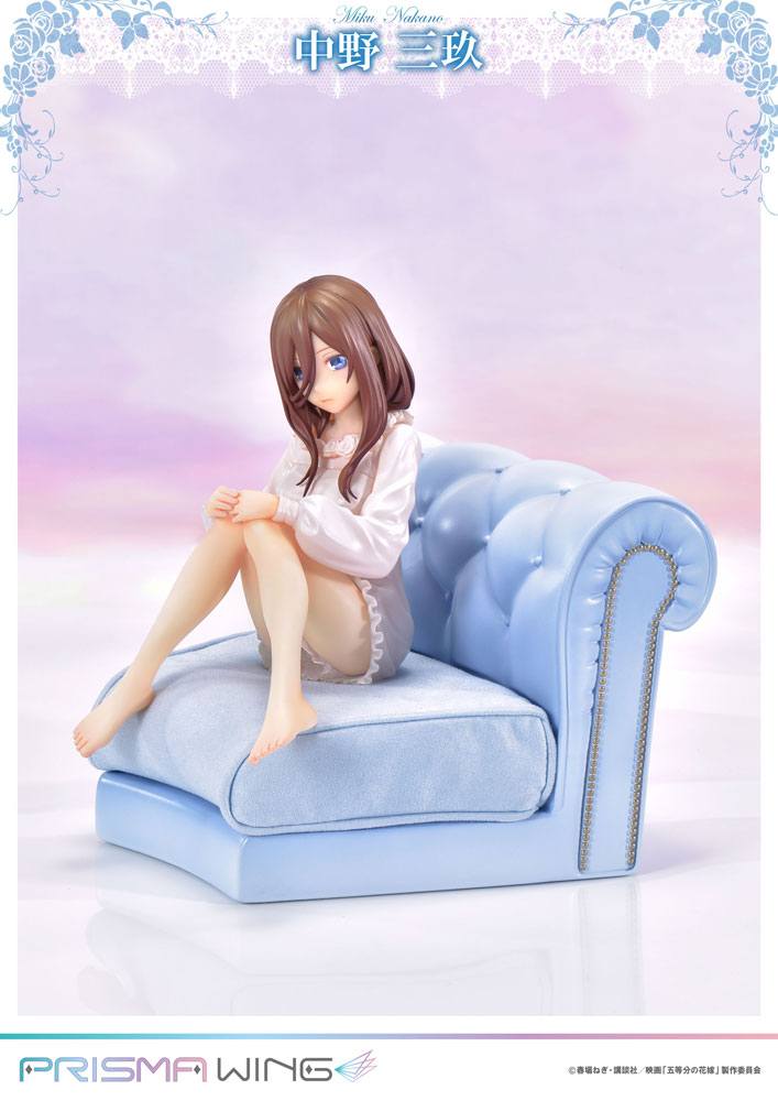 The Quintessential Quintuplets Miku Nakano PVC Statue Prisma Wing 16 cm
