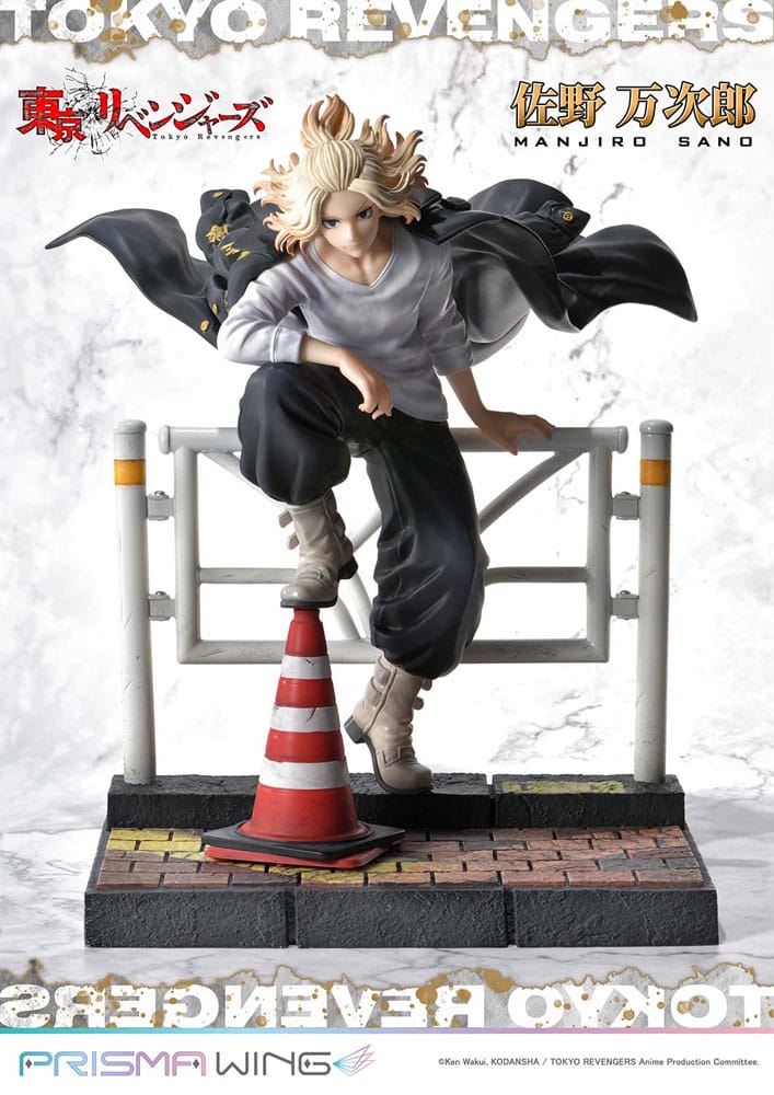 Tokyo Revengers Manjiro Sano PVC Statue Prisma Wing 23 cm