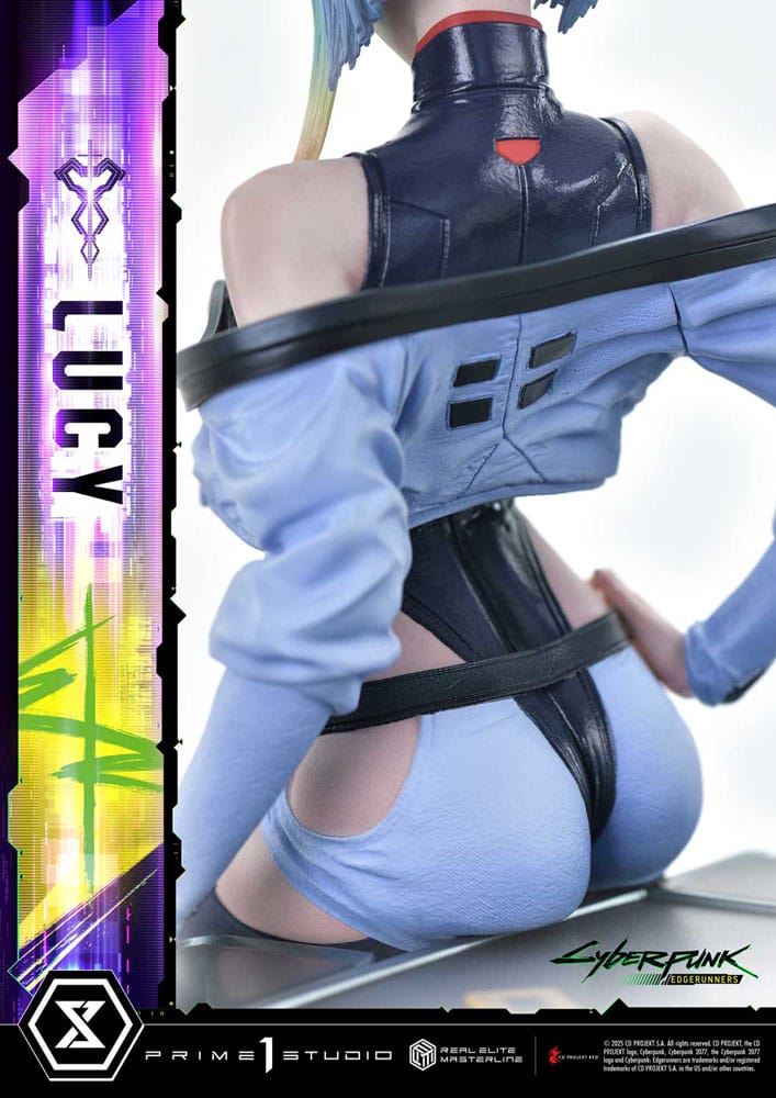 Cyberpunk Edgerunners Lucy Real Elite Masterline Series Statue Fifty Centimeters