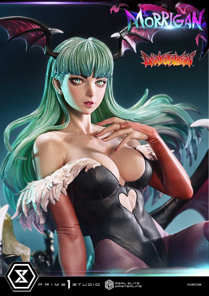 Darkstalkers Morrigan Real Elite Masterline Statue One Fourth Scale Fifty Five Centimeter