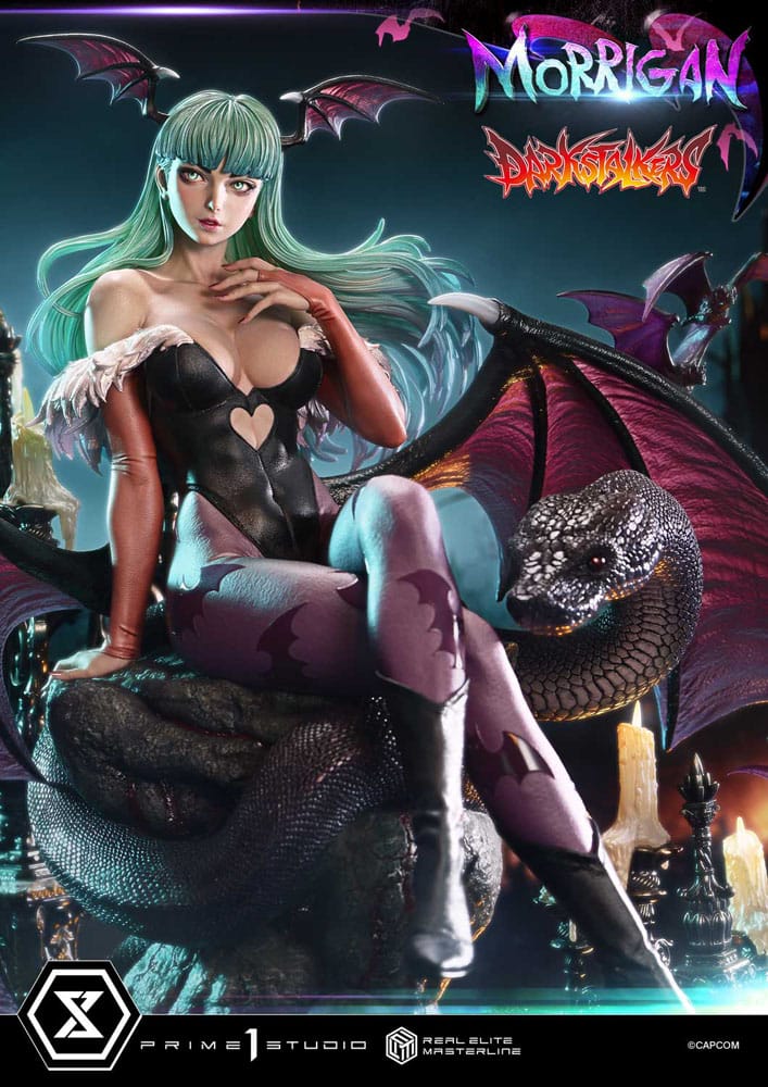 Darkstalkers Morrigan Real Elite Masterline Statue One Fourth Scale Fifty Five Centimeter