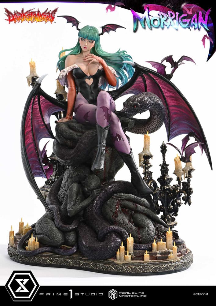 Darkstalkers Morrigan Real Elite Masterline Statue One Fourth Scale Fifty Five Centimeter