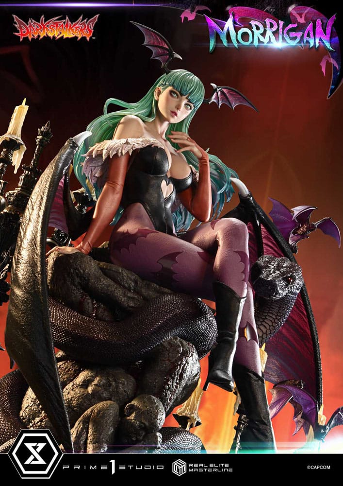 Darkstalkers Morrigan Real Elite Masterline Statue One Fourth Scale Fifty Five Centimeter